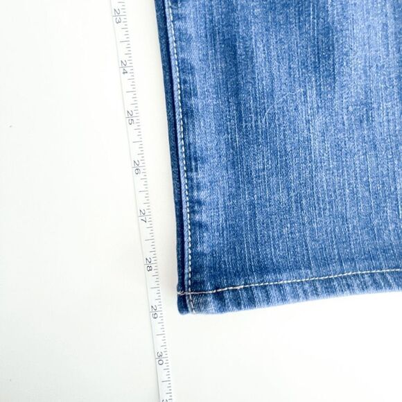 NYDJ Women Denim Jeans Slim Pants Blue Wash Size 6 Lift Tuck - Picture 8 of 9